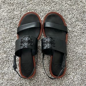 Black Tory Burch Women’s Sandals